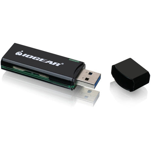 IOGEAR SuperSpeed USB 3.0 SD/Micro SD Card Reader / Writer GFR304SD