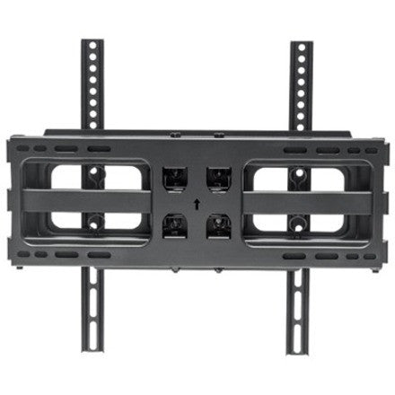 Manhattan TV & Monitor Mount, Wall, Full Motion, 1 screen, Screen Sizes: 32-55" , Black, VESA 100x100 to 400x400mm, Max 40kg, LFD, Tilt & Swivel with 3 Pivots, Lifetime Warranty 461344