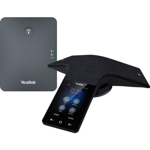 Yealink CP935W-BASE IP Conference Station - Cordless - DECT, Wi-Fi, Bluetooth - Desktop - Black CP935WBASE