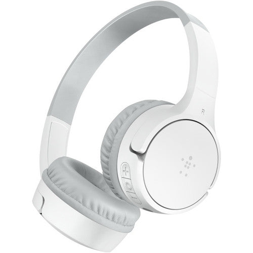 Belkin Wireless On-Ear Headphones for Kids AUD002btWH AUD002BTWH