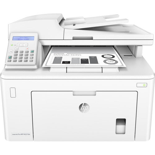 HP LaserJet Pro M227 M227fdn Laser Multifunction Printer-Monochrome-Copier/Fax/Scanner-30 ppm Mono Print-1200x1200 Print-Automatic Duplex Print-30000 Pages Monthly-250 sheets Input-Color Scanner-1200 Optical Scan-Monochrome Fax- Ethernet G3Q79A#BGJ