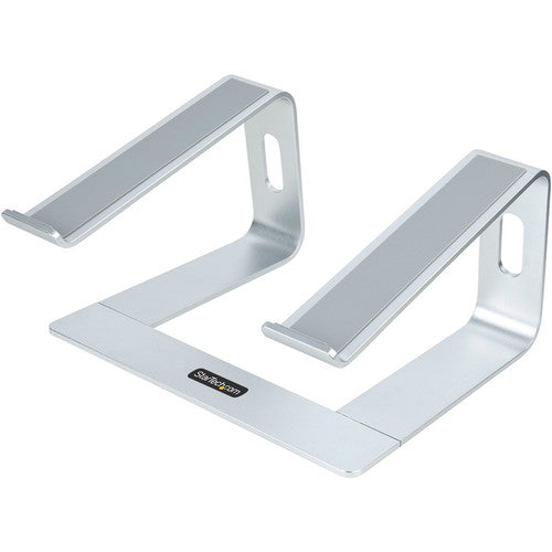 Support pour ordinateur portable pour bureau, prend en charge 5 kg / 11 lb, aluminium, argent, support ergonomique pour ordinateur portable, support pour ordinateur portable pour bureau LAPTOP-STAND-SILVER