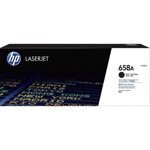 Cartouche de toner laser originale HP 658A (W2000A) - Noir - 1 de chaque W2000A