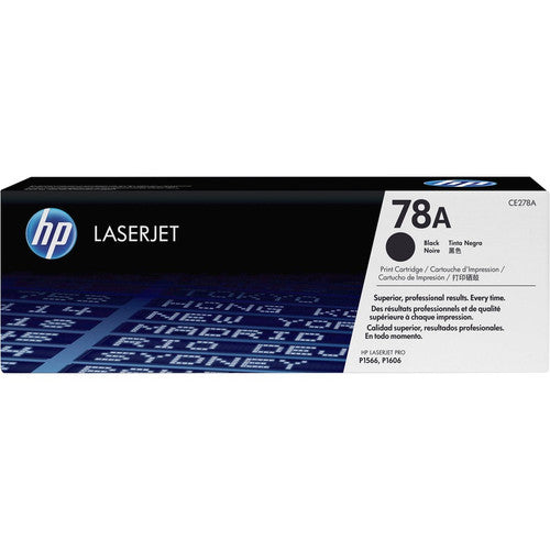 Cartouche de toner laser originale HP 78A (CE278A) - Paquet unique - Noir - 1 pièce CE278A