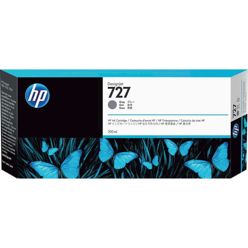 Cartouche d'encre jet d'encre originale HP 727 (F9J80A) - Gris - 1 de chaque F9J80A
