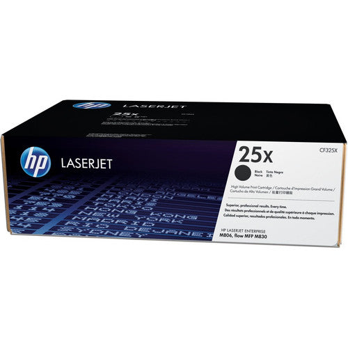 Cartouche de toner laser authentique HP 25X (CF325X) - Paquet unique - Noir - 1 de chaque CF325X