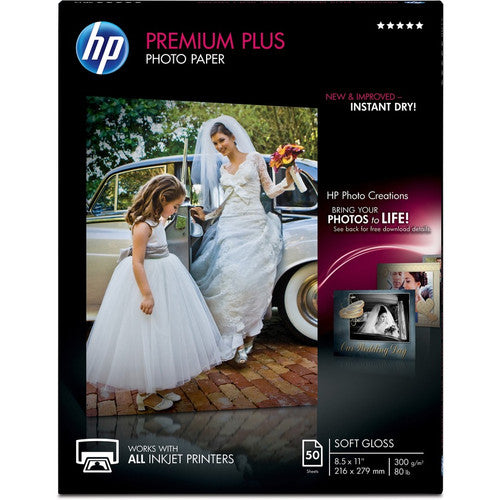 HP Premium Plus Soft Gloss Photo Paper CR667A