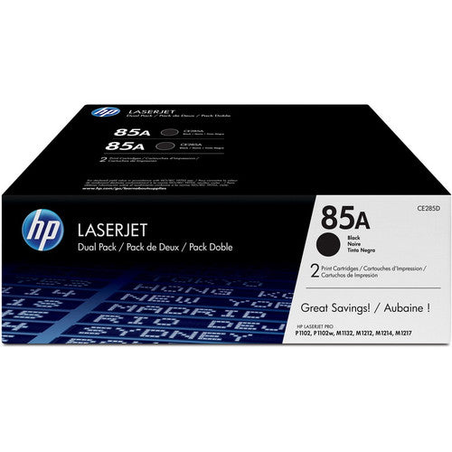 Cartouche de toner authentique HP 85A (CE285D) - Pack double CE285D