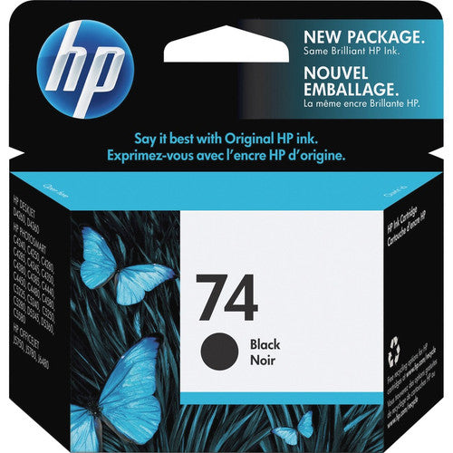 HP 74 Original Ink Cartridge - Single Pack CB335WN#140