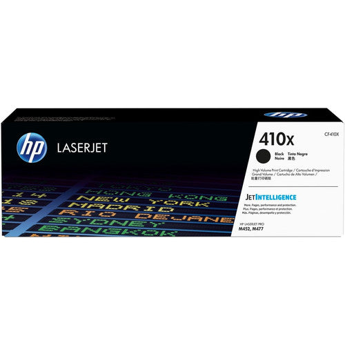 HP 410X Original High Yield Laser Toner Cartridge - Black Pack CF410X