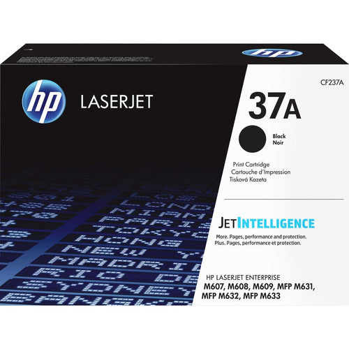 HP 37A (CF237A) Original Laser Toner Cartridge - Black - 1 Each CF237A