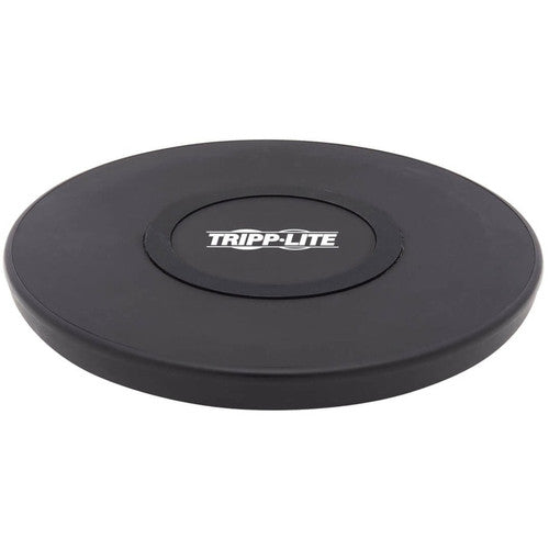 Tripp Lite Wireless Phone Charger - 10W, Qi Certified, Apple and Samsung Compatible, Black U280-Q01FL-BK