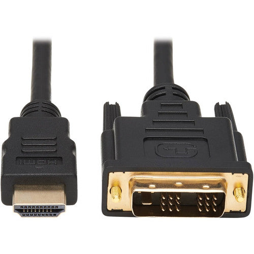 Tripp Lite P566AB-006 HDMI-to-DVI Antibacterial Cable, M/M, Black, 6 ft P566AB-006
