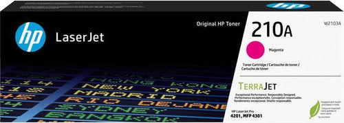 Cartouche de toner laser authentique HP 210A - Pack magenta W2103A