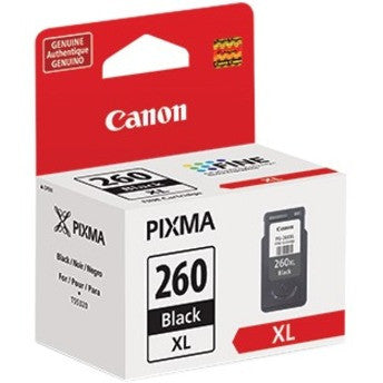 Canon PG-260 XL Original Extra Large Yield Inkjet Ink Cartridge - Black - 1 Pack 3706C001