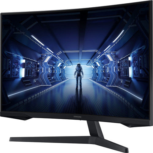 Moniteur ACL de jeu à écran incurvé WQHD de 27 po C27G55TQWN de Samsung Odyssey G5 - 16:9 - Noir LC27G55TQWNXZA