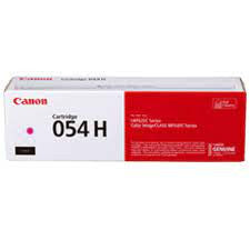 Cartouche de toner laser originale à haut rendement Canon 054H - Magenta - 1 paquet 3026C001