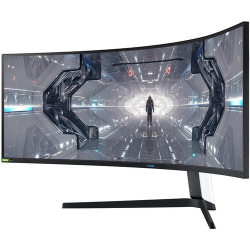 Samsung Odyssey G9 C49G95TSSN Moniteur LCD de jeu LED à écran incurvé UW-QHD de 48,7 po - 32:9 - Noir, Blanc, Noir mat LC49G95TSSNXZA
