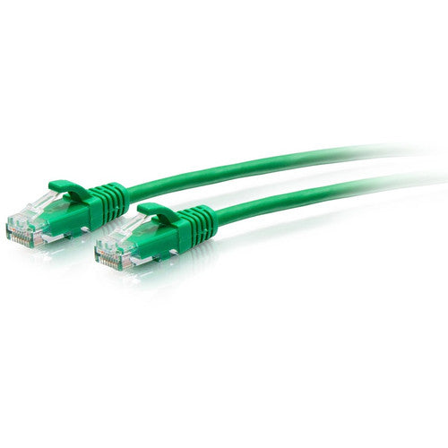 C2G Câble de brassage Ethernet fin Cat6a non blindé (UTP) de 3 m - Vert C2G30157