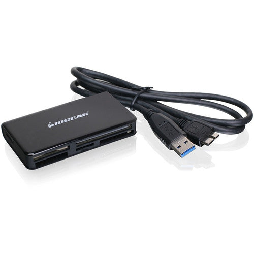 IOGEAR USB 3.0 Multi-Card Reader / Writer for HD data transfer GFR381