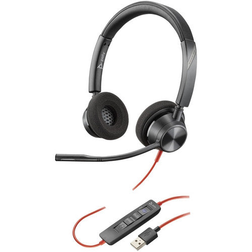 Casque USB-A certifié Poly Blackwire 3320-M Microsoft Teams 76J17AA