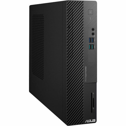 Asus ExpertCenter D500SD-Q31P Desktop Computer - Intel Core i3 12th Gen i3-12100 Quad-core (4 Core) 3.30 GHz - 8 GB RAM DDR4 SDRAM - 256 GB M.2 PCI Express NVMe 3.0 SSD - Small Form Factor - Black D500SD-Q31P