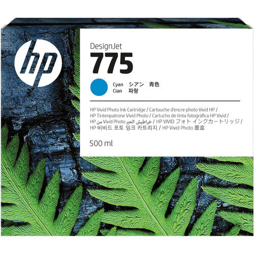 Cartouche d'encre jet d'encre authentique HP 775 - Pack cyan 1XB17A