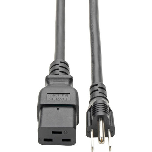 Câble d'alimentation Tripp Lite 10 pieds 5-15P vers C19 robuste 15A 14AWG 10' P034-010