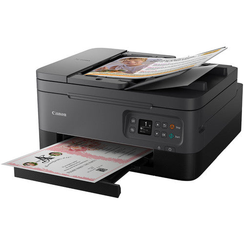 Imprimante multifonction jet d'encre sans fil Canon PIXMA TR7020 - Couleur - Noir 4460C053