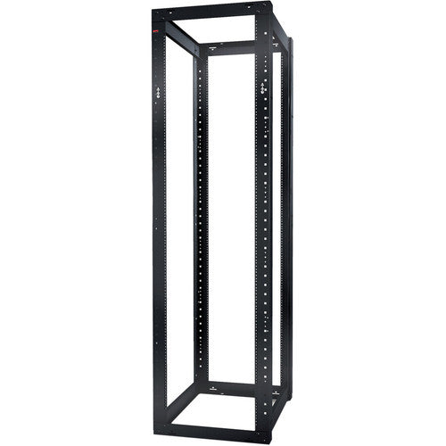 APC by Schneider Electric NetShelter 4 Post Open Frame Rack 44U #12-24 Threaded Holes AR204A
