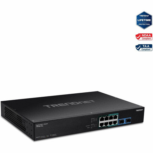 TRENDnet 10-Port Gigabit PoE++ Switch TPE-BG102G