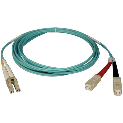 Câble de raccordement à fibre Tripp Lite Aqua Duplex N816-10M