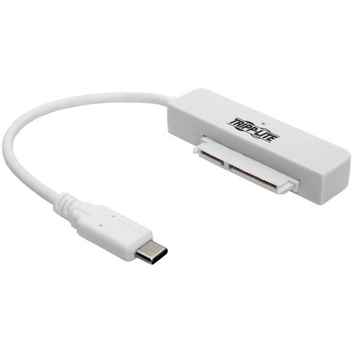 Tripp Lite by Eaton U438-06N-G1-W Câble adaptateur USB 3.1 Gen 1 vers SATA III Blanc U438-06N-G1-W