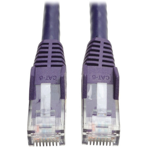 Tripp Lite by Eaton 150-ft. Cat6 Gigabit Snagless Molded Patch Cable (RJ45 M/M) - Purple N201-150-PU