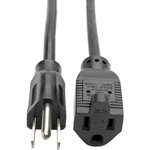 Câble d'extension de cordon d'alimentation Tripp Lite de 25 pieds 5-15P à 5-15R 10A 18AWG 25' P022-025