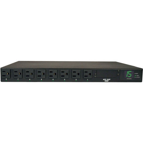 Tripp Lite PDUMH15AT PDU Metered ATS 120V 15A 8 Outlet PDUMH15AT