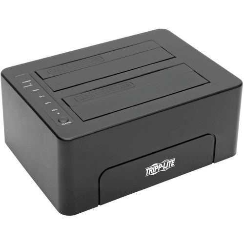 Tripp Lite by Eaton Quick Dock U439-002-CG2 Station d'accueil pour lecteur - Interface hôte USB 3.1 Type C - Prise en charge UASP externe - Noir U439-002-CG2