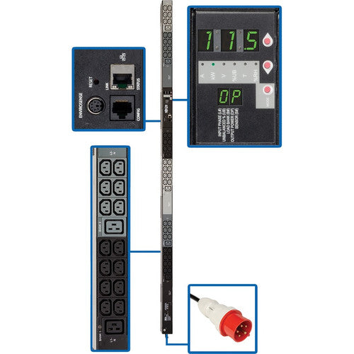 Tripp Lite par Eaton PDU3XVN6G20 surveillé 48 prises PDU PDU3XVN6G20