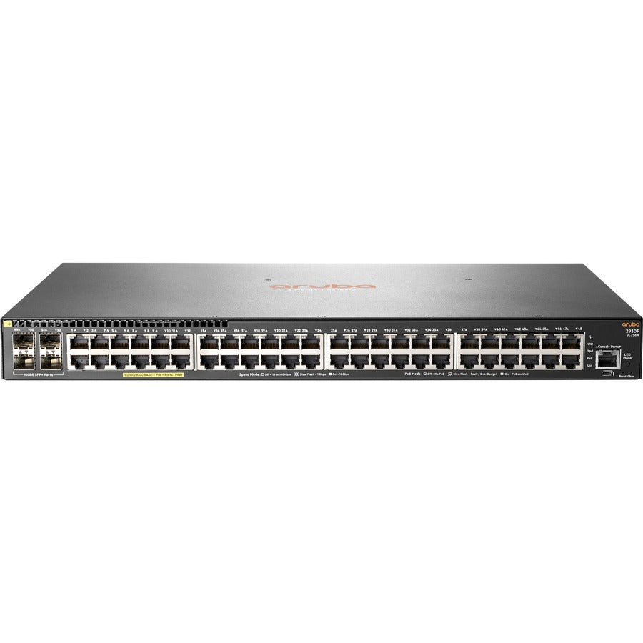 Commutateur Aruba 2930F 48G PoE+ 4SFP+ 740 W JL558A#ABA JL558A#ABA