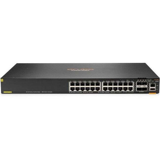 Aruba CX 6200F 24G Class 4 PoE 4SFP+ 370W Switch JL725B#ABA