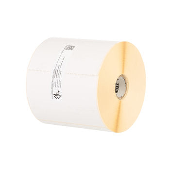 Zebra Label Paper 4 x 6in Direct Thermal Zebra Z-Perform 1000D Value 0.75 in core LD-R4AW5B