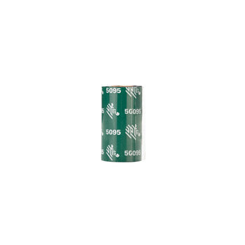 Zebra Resin Ribbon 1.3inx242ft 5095 High Performance 0.5in core 800132-201