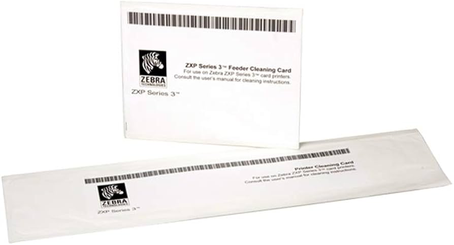 Zebra Cleaning Cards 105999-101