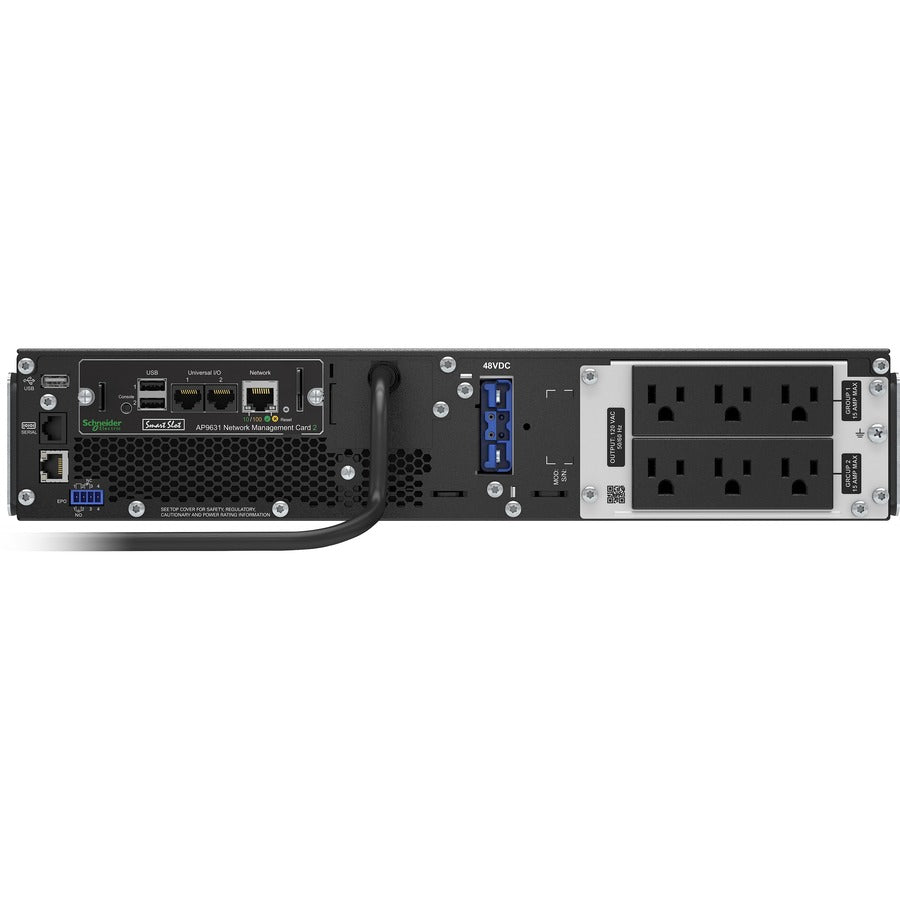Carte réseau APC by Schneider Electric Smart-UPS SRT 1 500 VA RM 120 V SRT1500RMXLA-NC