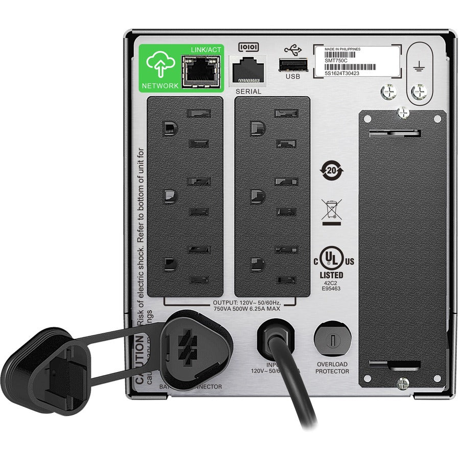 APC by Schneider Electric Smart-UPS 750 VA LCD 120 V avec SmartConnect SMT750C