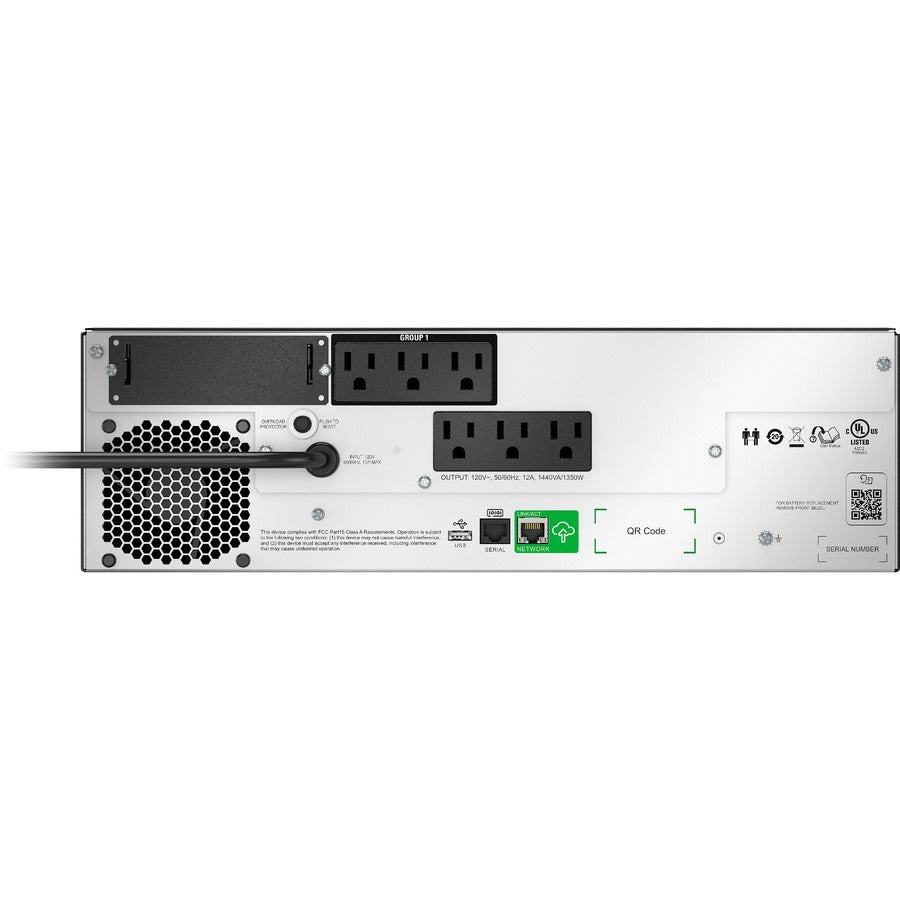 APC by Schneider Electric Smart-UPS Li-Ion, Short Depth 1500VA, 120V with SmartConnect SMTL1500RM3UC