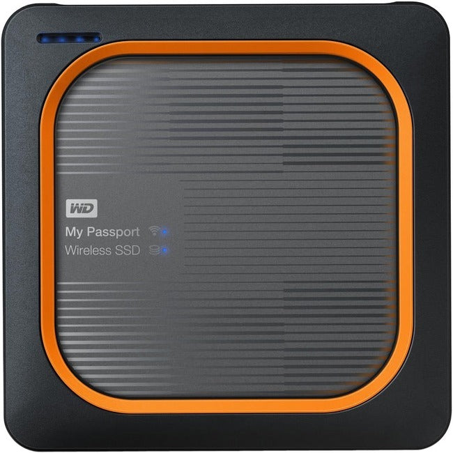WD My Passport Wireless WDBAMJ0010BGY-NESN 1 TB Portable Network Solid State Drive - External WDBAMJ0010BGY-NESN