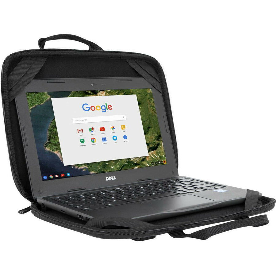 Targus Work-in Essentials TED006GL Carrying Case for 11.6" Chromebook, Notebook - Black/Gray TED006GL