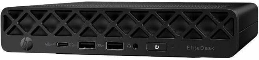 HP EliteDesk 8 G1i Desktop Computer - Intel Core Ultra 7 265T - vPro Technology - 16 GB - 512 GB SSD - Desktop Mini - Jack Black BQ4B9UT#ABA