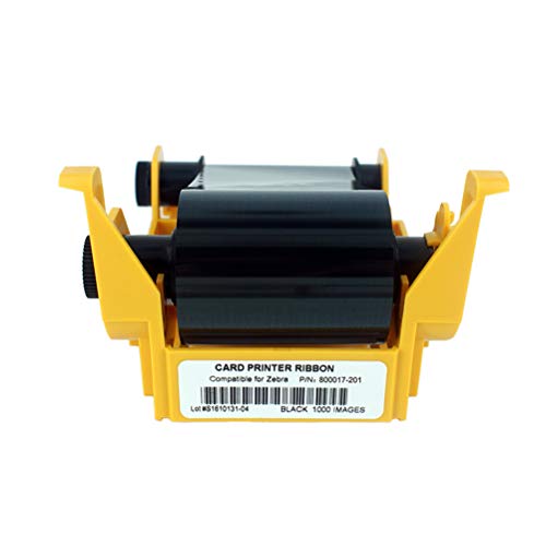Zebra Thermal Transfer Ribbon Cartridge - Black Pack 800017-201